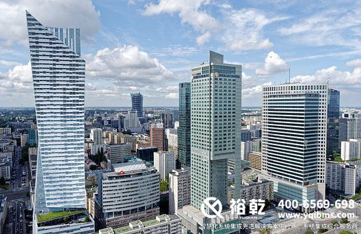 智能化集成系統(tǒng)，大型建筑，自動(dòng)化管理，節(jié)能增效，科技感